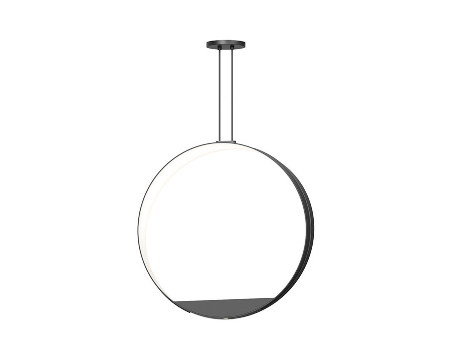 Sonneman Aureola LED Pendant - Satin Black