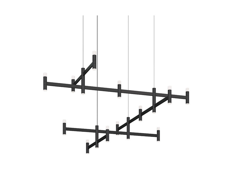 Sonneman - Systema Staccato Offset Chandelier