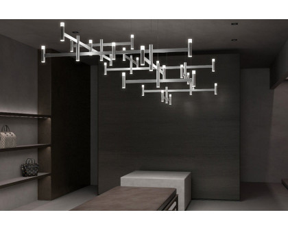 Sonneman - Systema Staccato Offset Chandelier