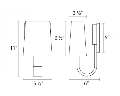 Sonneman - Cappio Sconce