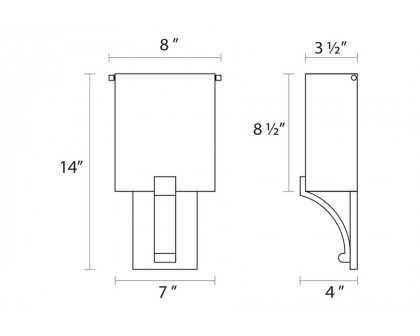 Sonneman - Greco Sconce