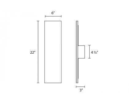 Sonneman - Pannelo Sconce