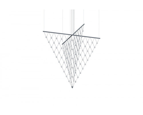 Sonneman Constellation Galaxy Matrix Arrow LED Chandelier - Small