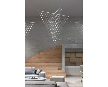 Sonneman Constellation Galaxy Matrix Arrow LED Chandelier - Small