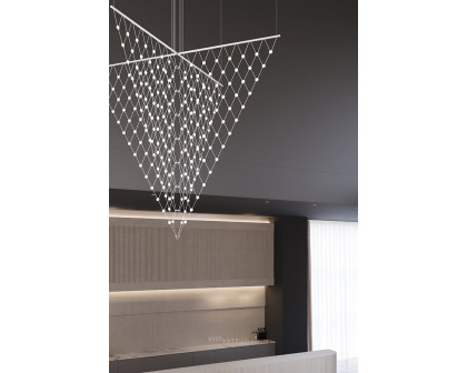 Sonneman Constellation Galaxy Matrix Arrow LED Chandelier - Standard