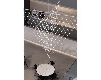 Sonneman Constellation Galaxy Matrix Arrow LED Chandelier - Standard