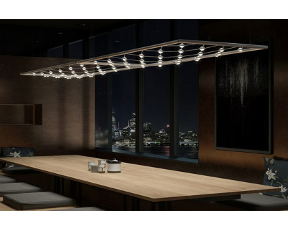 Sonneman - Constellation Galaxy Matrix Horizontal Rectangle Chandelier