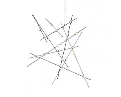 Sonneman - Constellation Galaxy Matrix Horizontal Round Chandelier 2700K