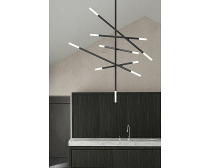 Sonneman™ Qux LED Chandelier - Satin White