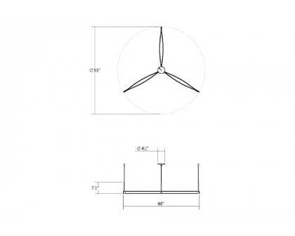 Sonneman - Ola LED Pendant