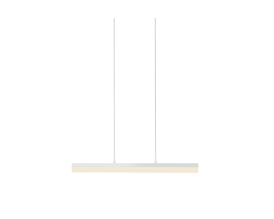 Sonneman Stiletto LED Pendant - Satin White, 24"