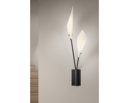 Sonneman Calla LED Sconce - Satin White