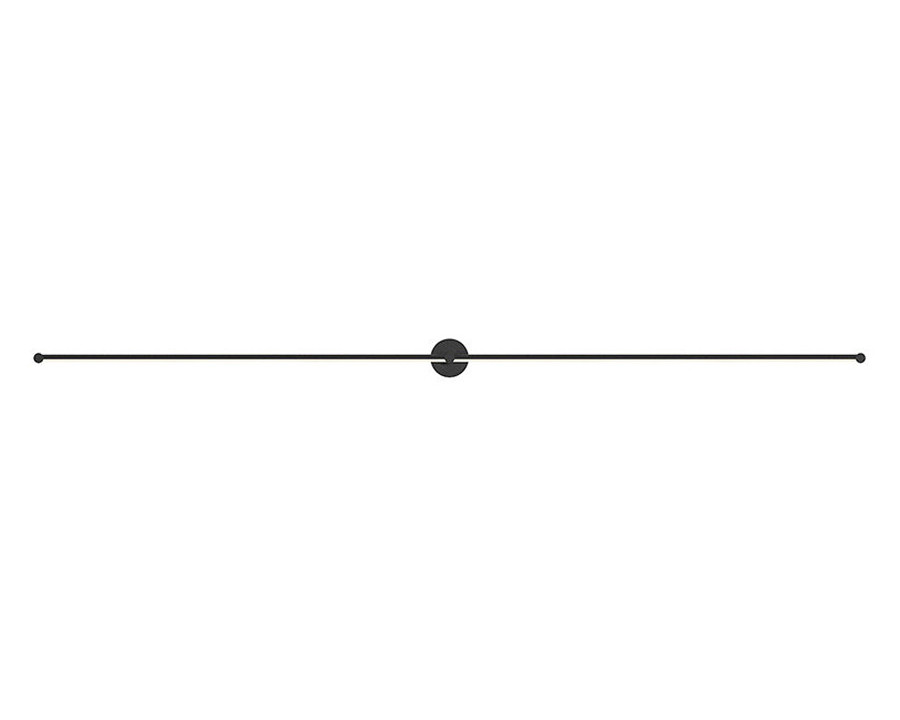 Sonneman Purolinear 360 LED Wall Bar - Satin Black, 48", Double Linear