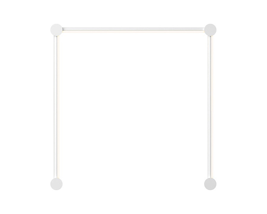 Sonneman Purolinear 360 LED Wall Bar - Satin White, 24", Single N