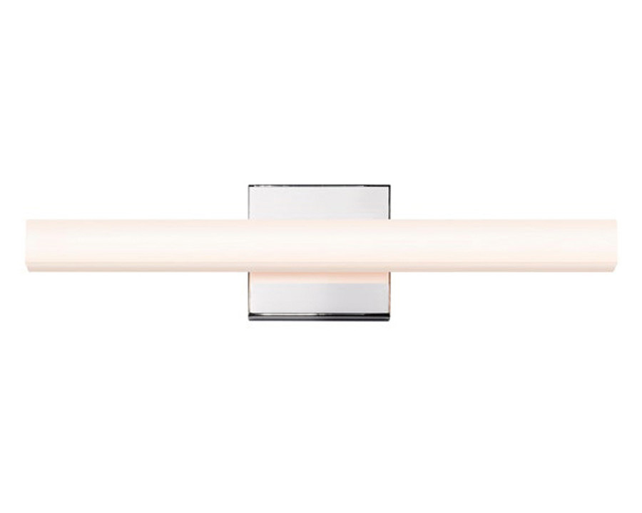 Sonneman SQ-bar LED Bath Bar - Polished Chrome, 18"