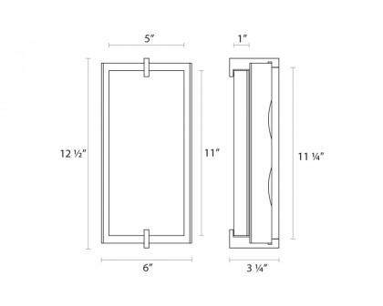 Sonneman - Double Arc LED Sconce