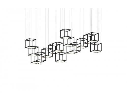 Sonneman Cubix LED Chandelier - 12-Light