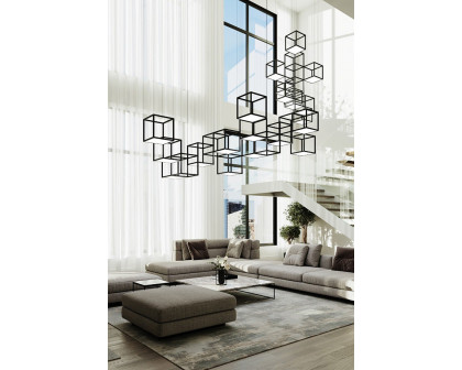 Sonneman Cubix LED Chandelier - 12-Light