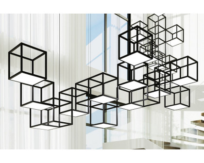 Sonneman Cubix LED Chandelier - 12-Light