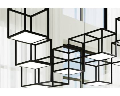 Sonneman Cubix LED Chandelier - 12-Light