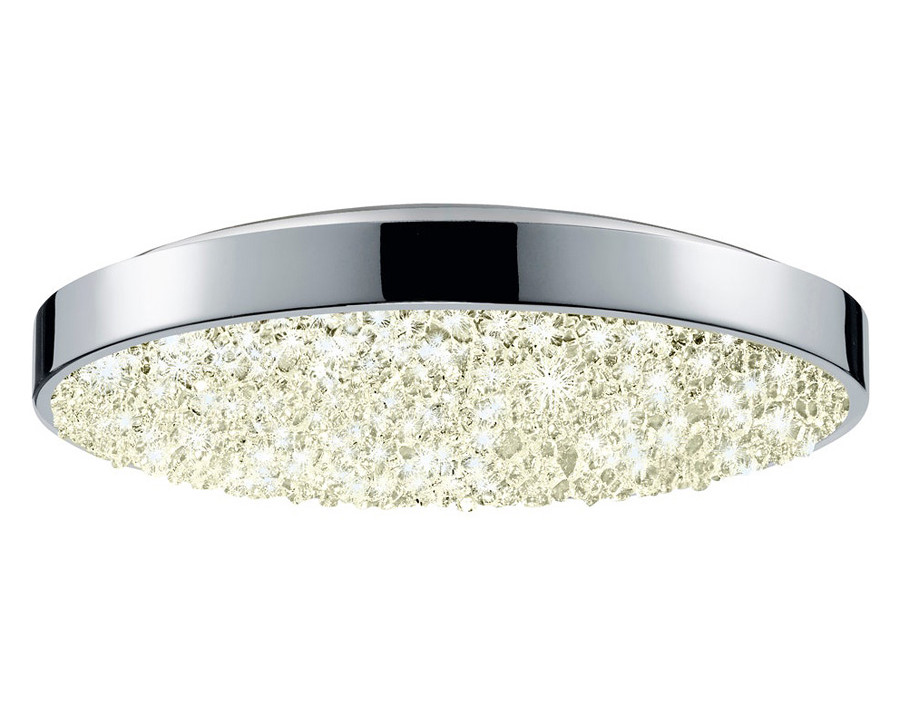 Sonneman Dazzle LED Surface Mount - Polished Chrome, 12", Round