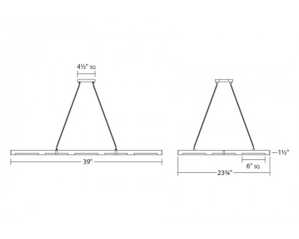 Sonneman - Panels LED Pendant