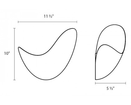 Sonneman - Waveforms LED Sconce