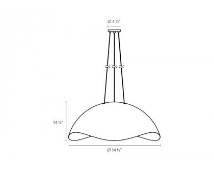 Sonneman - Waveforms Dome LED Pendant