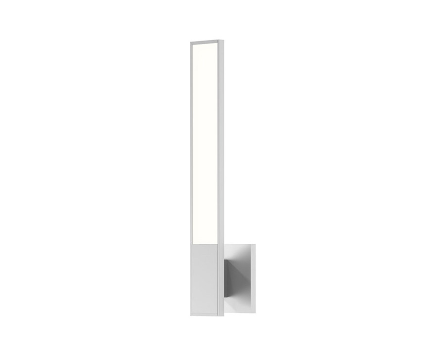 Sonneman Planes LED Sconce - Bright Satin Aluminum