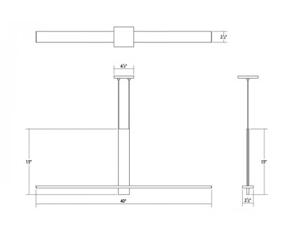 Sonneman - Planes LED Pendant