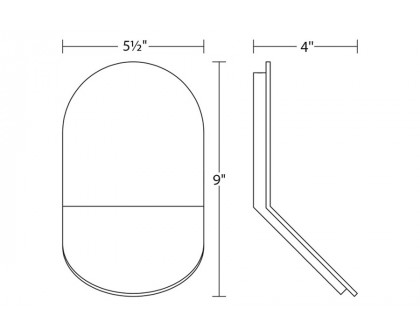 Sonneman - Tab LED Sconce