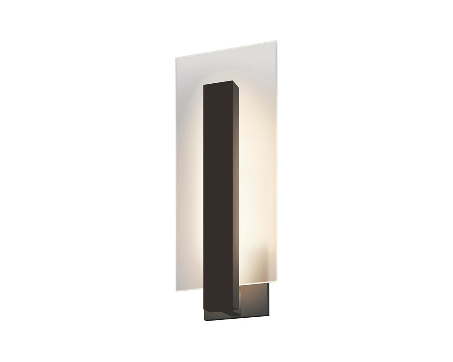 Sonneman Midtown LED Sconce - Textured Bronze, Tall