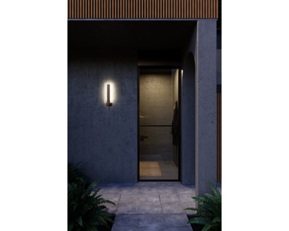 Sonneman Midtown LED Sconce - Textured Bronze, Tall