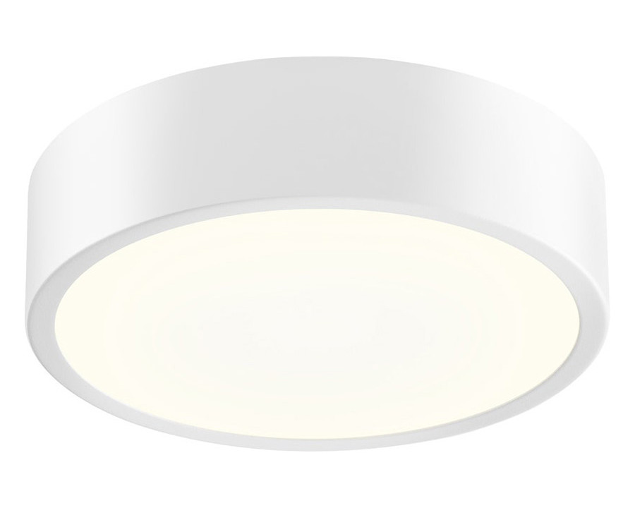 Sonneman Pi LED Surface Mount - Textured White, 8", 3000K