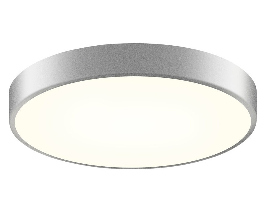 Sonneman Pi LED Surface Mount - Bright Satin Aluminum, 16", 3000K