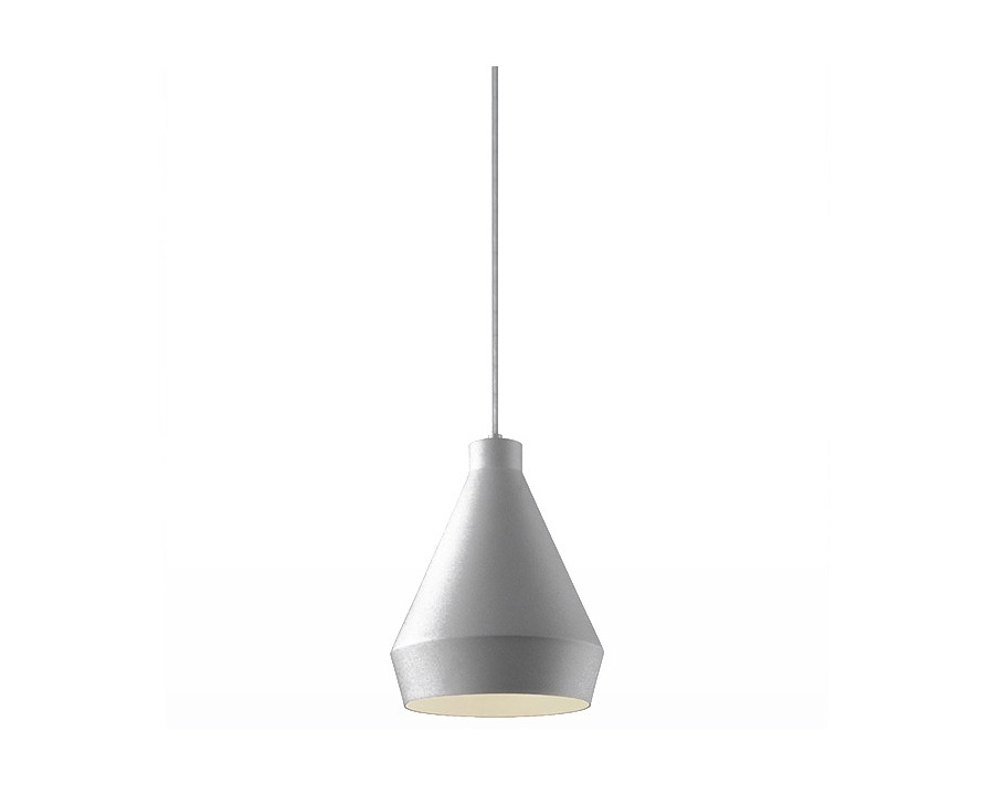 Sonneman Koma Taisho Pendant - Bright Satin Aluminum, E26