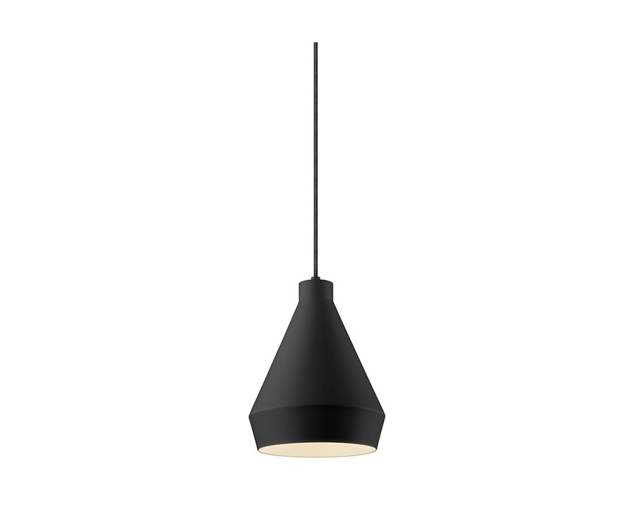 Sonneman Koma Taisho Pendant - Satin Black, E26