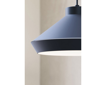 Sonneman Koma Meiji Pendant - Satin Black, E26