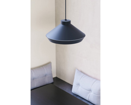 Sonneman Koma Meiji Pendant - Satin Black, E26