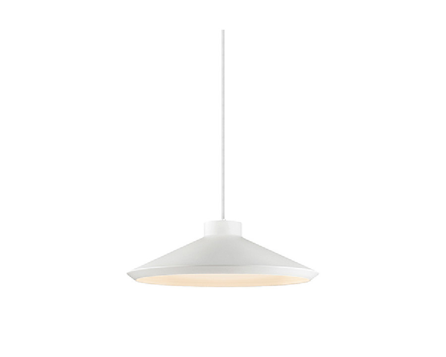 Sonneman Koma Edo Pendant - Satin White, E26