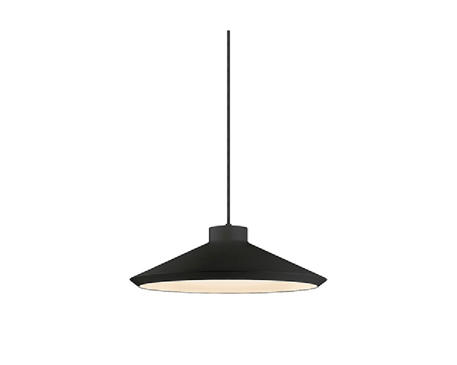 Sonneman Koma Edo Pendant - Satin Black, E26