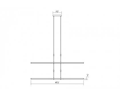 Sonneman Tik-Tak LED Chandelier - Satin White, Stack 4-Tier