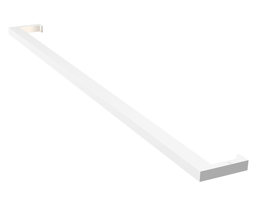 Sonneman Thin-Line Indirect LED Wall Bar - Satin White, 3", 3000K