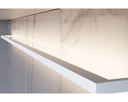 Sonneman Thin-Line Indirect LED Wall Bar - Satin White, 6", 3000K