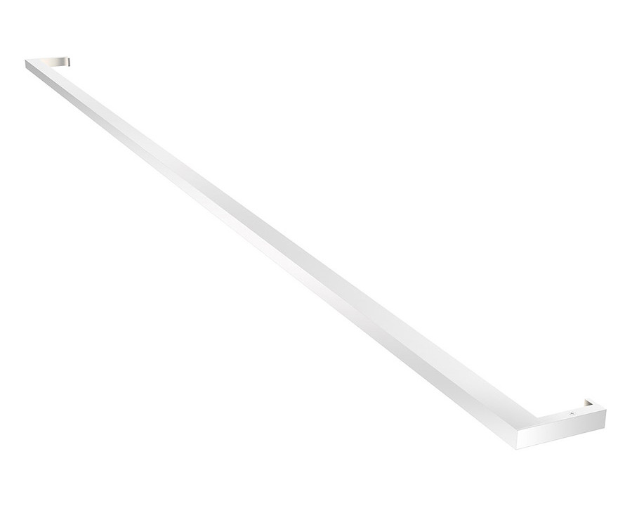 Sonneman Thin-Line Indirect LED Wall Bar - Bright Satin Aluminum, 6", 3000K