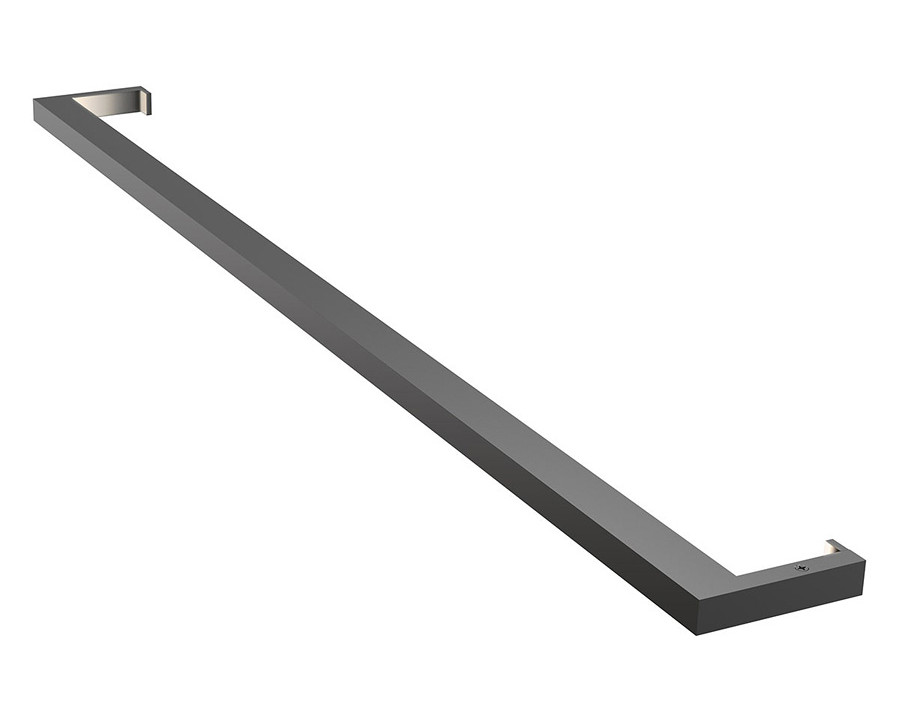 Sonneman Thin-Line Indirect LED Wall Bar - Satin Black, 3", 3000K