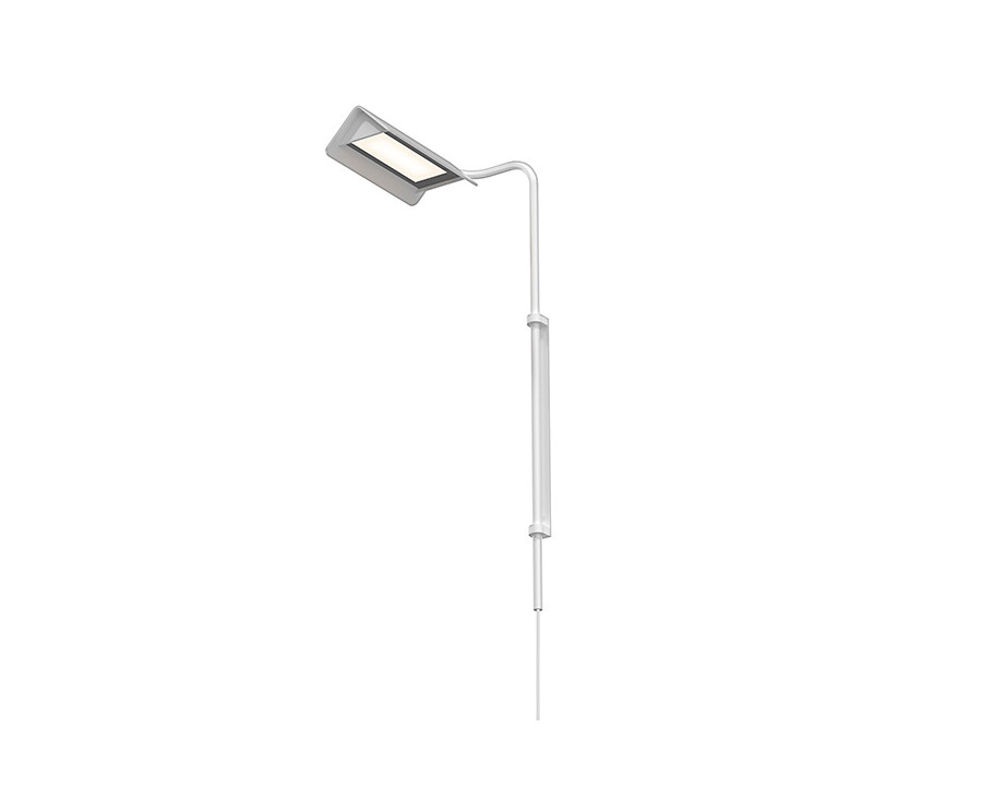 Sonneman Morii LED Wall Lamp - Satin White, Left