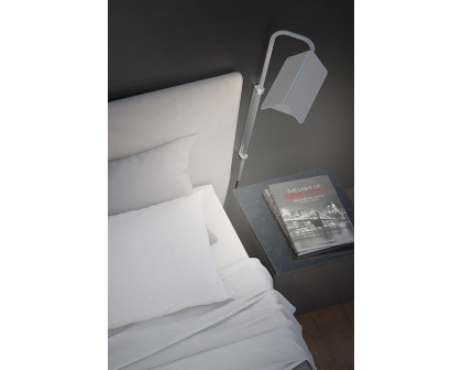 Sonneman Morii LED Wall Lamp - Satin White, Left