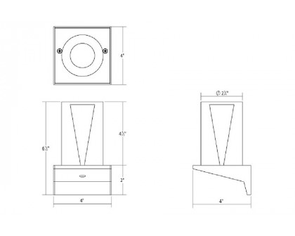 Sonneman Votives LED Sconce - Satin White, 4.5" height x 2.75" diameter