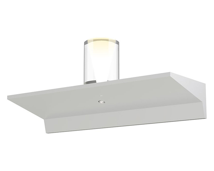 Sonneman Votives LED Wall Bar - Satin White, 1", 4.5" height x 2.75" diameter